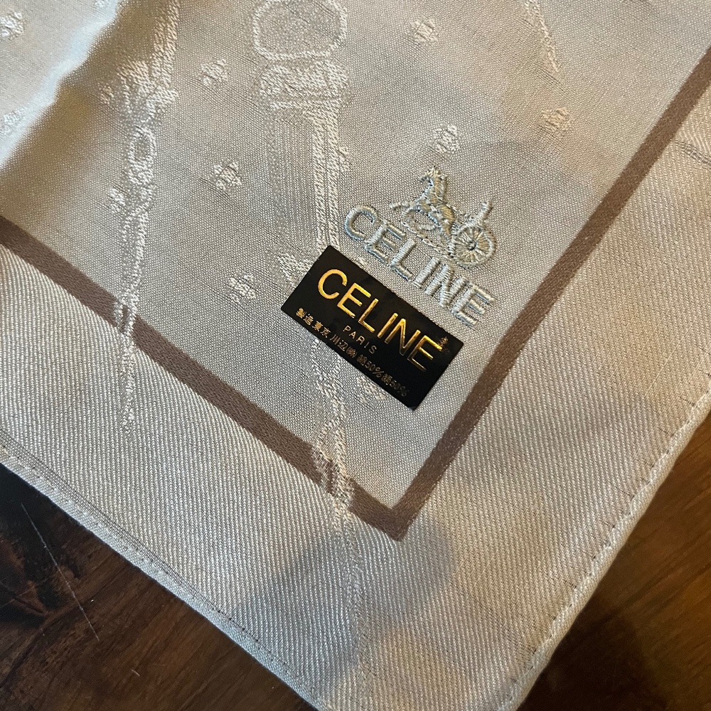 Celine NWT neckerchief/handkerchief or small scarf